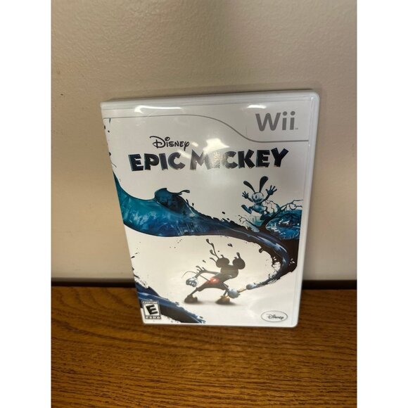 Disney Epic Mickey (Nintendo Wii) Complete w/ Manual - Kids Game Tested Working - Picture 1 of 3
